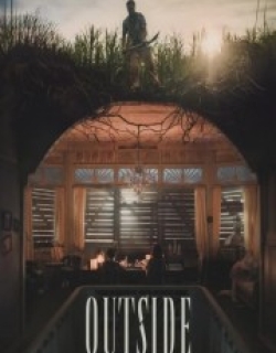Outside