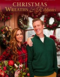 Christmas Wreaths and Ribbons