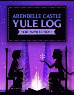 Arendelle Castle Yule Log: Cut Paper Edition